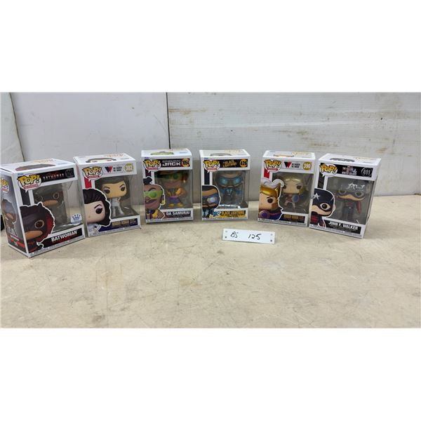 6 Funko Pop! Vinyl Figures: Batwoman, Wonder Woman, Da Samurai, Black Lightning, and More