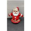 Image 4 : Vintage Plastic Blow Mold Lighted Santa Claus Christmas Decoration, 9" Tall