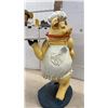 Image 4 : Resin Chef Pig Statue with Serving Tray, Kitchen Restaurant Decor, 35" Tall