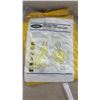 Image 2 : 2 MIK Light Industrial 100% Waterproof 3-Piece Rainsuit PVC/Polyester Yellow, Sz L & XL