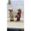 Image 3 : Pair Pig Statues with Bucket and Cabbage, 22" Tall