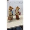 Image 4 : Pair Pig Statues with Bucket and Cabbage, 22" Tall