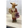 Image 5 : Pair Pig Statues with Bucket and Cabbage, 22" Tall