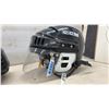 Image 7 : Coleman Party Stacker Cooler, CCM and Hockey Helmets, Baseball Glove & Ball
