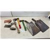 Image 1 : Vintage Single-Bit Axe Heads, Hatchets, D-Handle Digging Shovels, and More