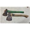 Image 3 : Vintage Single-Bit Axe Heads, Hatchets, D-Handle Digging Shovels, and More