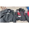 Image 1 : Vintage 1970's Yamaha Snowmobile Two-Piece Suit with Bib Pants