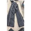 Image 4 : Vintage 1970's Yamaha Snowmobile Two-Piece Suit with Bib Pants