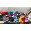Image 1 : Assorted Knit Touqes, Pom-Pom Hats, Baseball Caps with Sports and Brand Logos and More