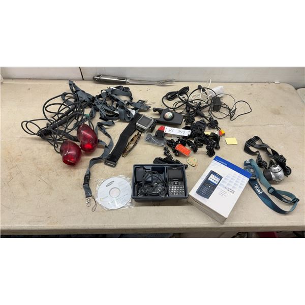 Samsung SPH-i325 Mobile Phone, Petzl Tikkina Headlamp, FXR Lanyards, and More
