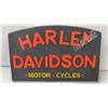 Image 2 : Wooden Harley Davidson Motor Cycle Sign 14 x 22"