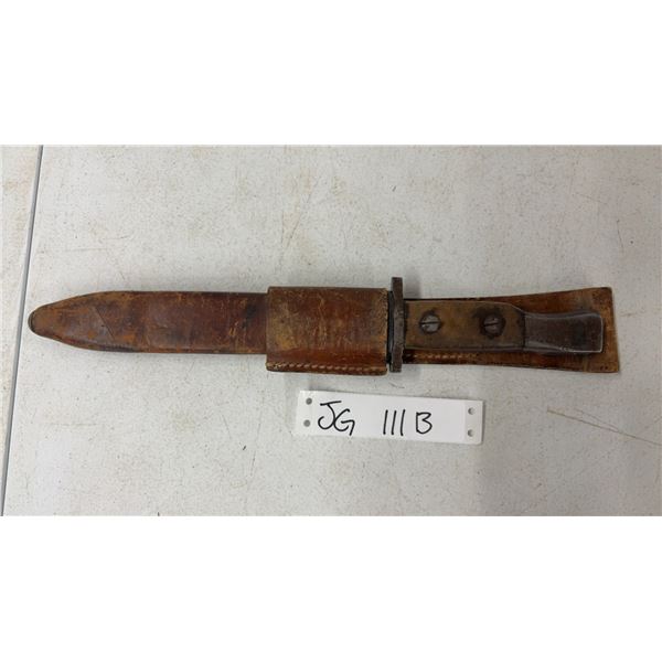 Vintage Ross Rifle Co. Quebec Bayonet & Scabbard