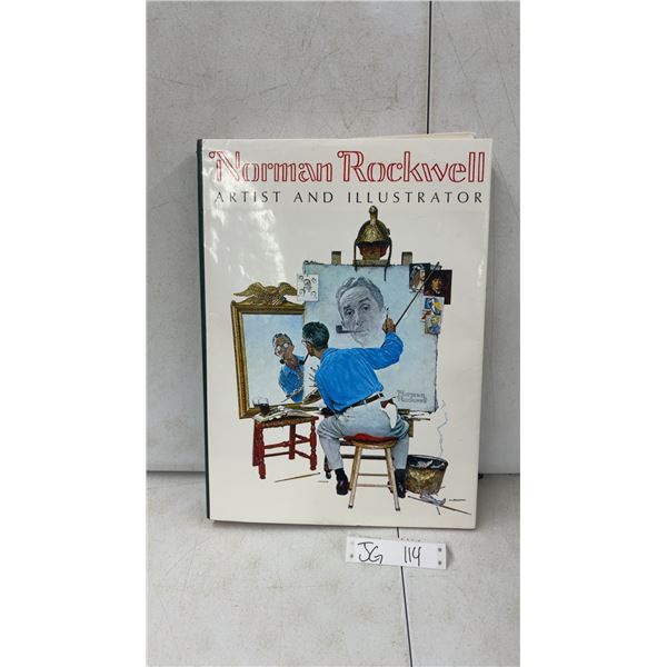 Norman RockWell Artist and Illustrator 1983 Edition. 12 1/2 x 17 1/4" Priginal Price Is $85.00
