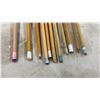 Image 4 : Collection of Assorted Pool Cues Including Durham Score 1971, Bridge Stick and More