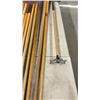 Image 5 : Collection of Assorted Pool Cues Including Durham Score 1971, Bridge Stick and More