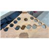 Image 5 : Wooden Corner Pool Cue Rack with Triangular Base, 29 x 21 x 13" Top Needs Re-Securing