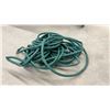 Image 3 : Two Green Garden Hoses, One with Yellow Stripe and More