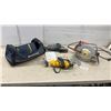 Image 1 : Milwaukee Tilt-Lok 6390-20 7 1/4" Circular Saw, DeWalt Grinder, Mastercraft Bag, and More