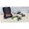 Image 1 : Skil 4580 5.0 Amp Power Orbital Jigsaw, Mastercraft, Cordless 18V Impact Gun with 2 Batteries