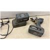 Image 4 : Skil 4580 5.0 Amp Power Orbital Jigsaw, Mastercraft, Cordless 18V Impact Gun with 2 Batteries