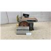 Image 1 : Mastercraft Belt and Disc Sander Model 55-3554-4, 120V AC, 3,450 RPM