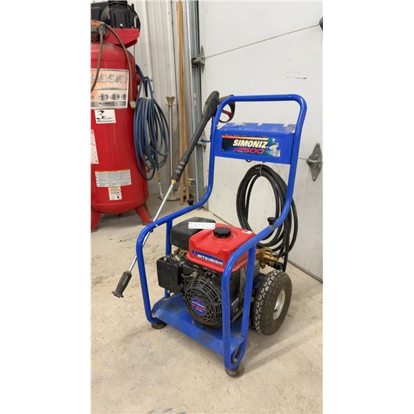 Simoniz S2500 Gas Pressure Washer with Mitsubishi GT600 6.0 Horsepower Engine