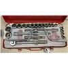 Image 2 : Kingcraft 24-Piece 1/2" Drive Metric Socket Set, Powerfist Impact Sockets, and More