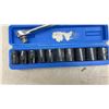 Image 7 : Kingcraft 24-Piece 1/2" Drive Metric Socket Set, Powerfist Impact Sockets, and More