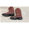 Image 1 : Brown Leather Roper Boots Men's Sz 8