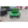 Image 2 : John Deere 112 Square-Fender Garden Tractor with Mower Deck Needs Tune up Not Running from Sitting