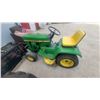 Image 3 : John Deere 112 Square-Fender Garden Tractor with Mower Deck Needs Tune up Not Running from Sitting