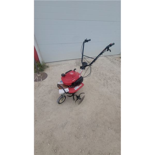 Honda F220 30th Anniversary Gas-Powered Tiller with Cultivator Tines Works
