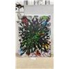 Image 1 : Mary Zubiniak Original Abstract Acrylic Painting on Stretched Canvas, 27 x 36"