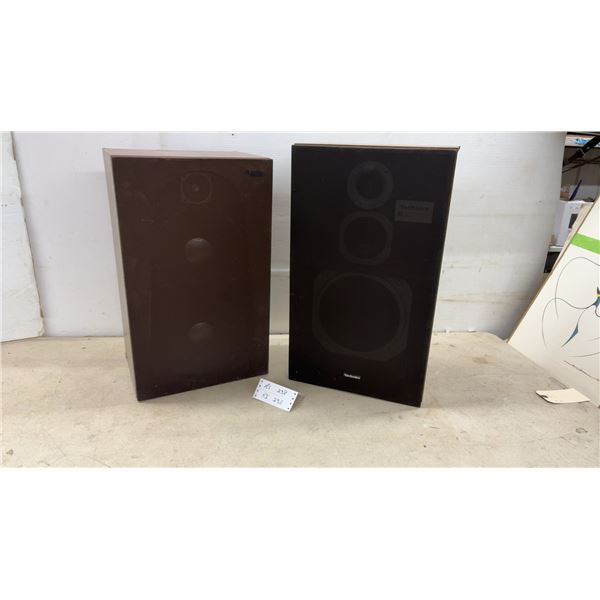 Technics SB-L50 3-Way Linear Phase Speaker & Panasonic Speaker