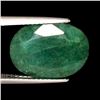 Image 2 : 9.45 Ct Certified Brazillian Emerald Gemstone ($8,650 Appraisal)