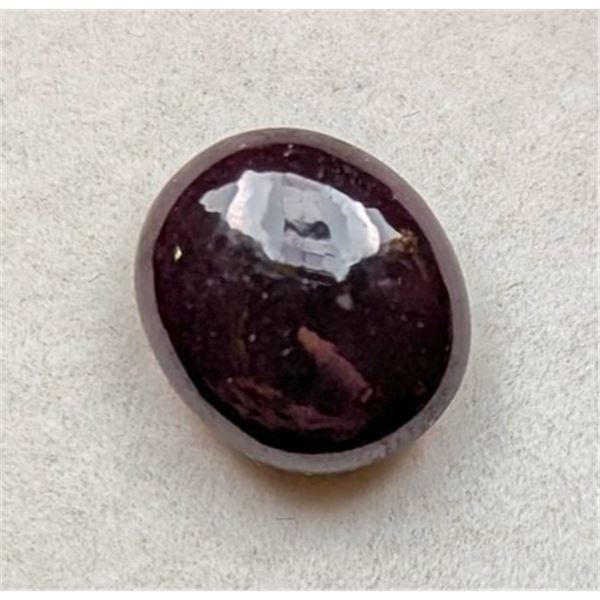 6.56 Ct Certified Untreeated Star Ruby Gemstone ($7,332 Appraisal)