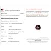 Image 3 : 6.56 Ct Certified Untreeated Star Ruby Gemstone ($7,332 Appraisal)