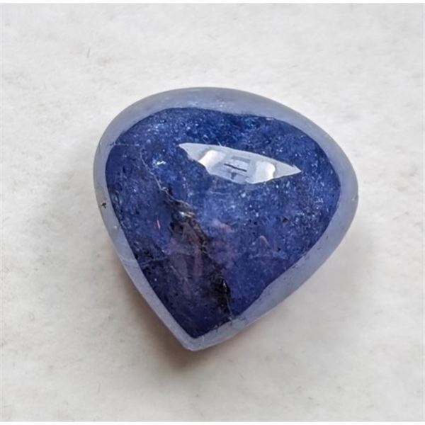 14.28 Ct Certified Tanzanite Gemstone ($15,700 Appraisal)
