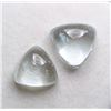 Image 1 : 17.08 Ct Certified Aquamarine Gemstone Pair ($14,250 Appraisal)