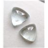 Image 2 : 17.08 Ct Certified Aquamarine Gemstone Pair ($14,250 Appraisal)