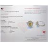 Image 3 : 1.9 Ct Certified Silver Yellow Sapphire Gemstone Ring ($2,611 Appraisal)