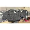 Image 2 : 7 EZI Black Tracksuit Set with White Stripe Detailing, Jacket and Pants, Size S, XL, L, 2XL