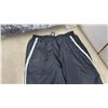 Image 4 : 7 EZI Black Tracksuit Set with White Stripe Detailing, Jacket and Pants, Size S, XL, L, 2XL