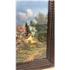 Image 5 : "Apple Blossom Time" Print by George M. Drew, 21 x 25", Framed