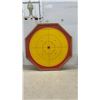 Image 4 : Coleco Croquignole Crokinole Double-Sided Game Board and Magnetic Dart Board