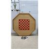 Image 5 : Coleco Croquignole Crokinole Double-Sided Game Board and Magnetic Dart Board