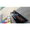 Image 4 : Gray Plastic Deck Box with Wheels, Wood Timber, and More