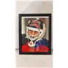 Image 8 : Framed Signed Sports Photographs, Hockey Goalies, Race Car Driver, Football, and More Largest 9.5 x