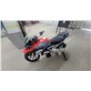 Image 1 : BMW R 1250 GS Licensed Kids Ride-On Electric Motorcycle, Red and Grey with Training Wheels