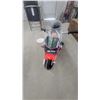 Image 6 : BMW R 1250 GS Licensed Kids Ride-On Electric Motorcycle, Red and Grey with Training Wheels